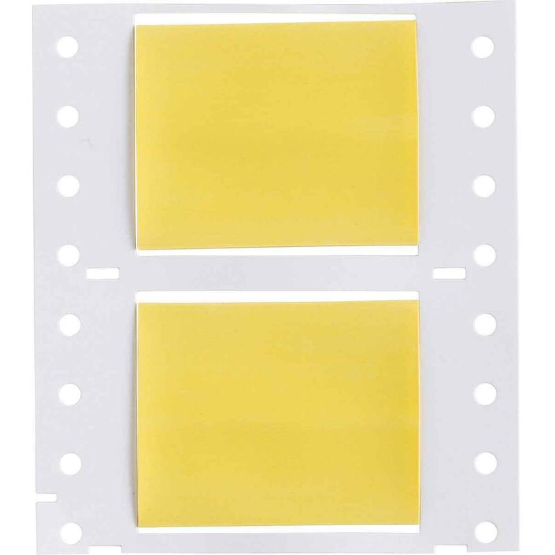 KRIMPKOUS - BRADY 117119 - GEEL 50,8X 42,16 MM (250 EA)