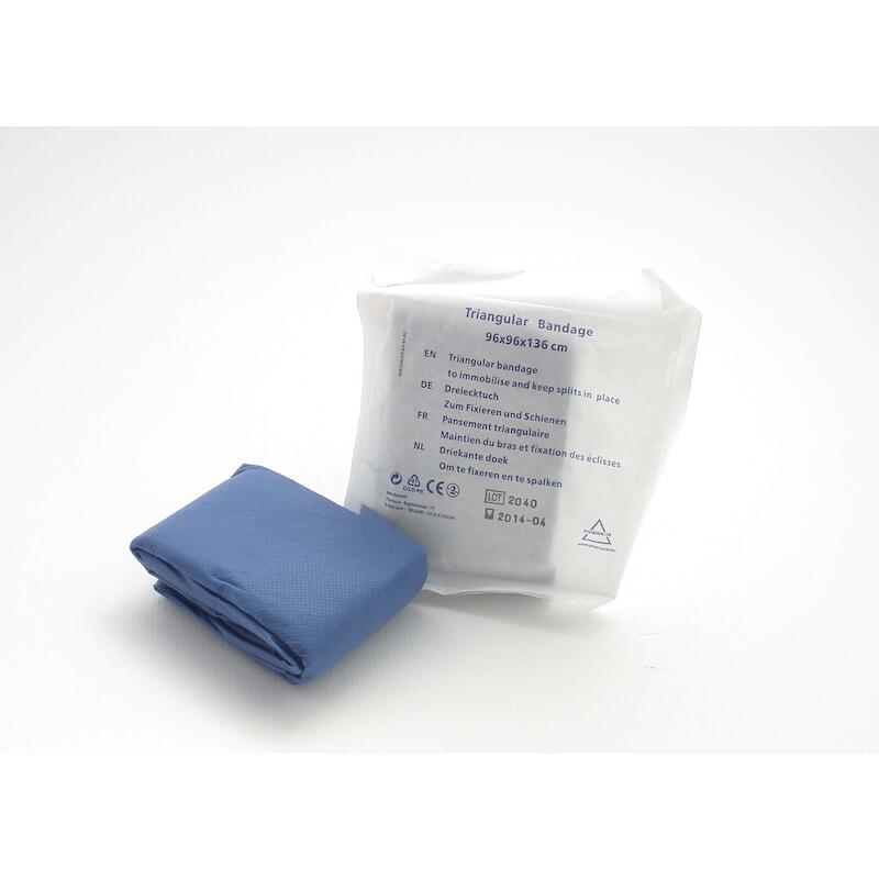 BANDAGE TRIANG.STÉRILE BLEU 102803        COVARMED