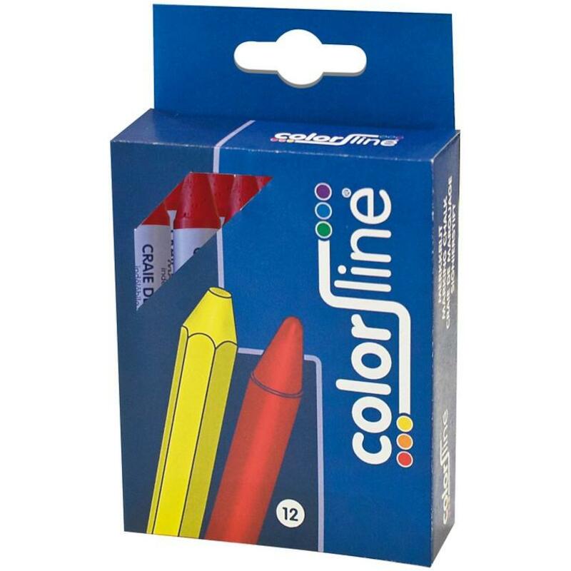 CRAYON GRAS ROUGE           CL5003(12PC)COLOR LINE