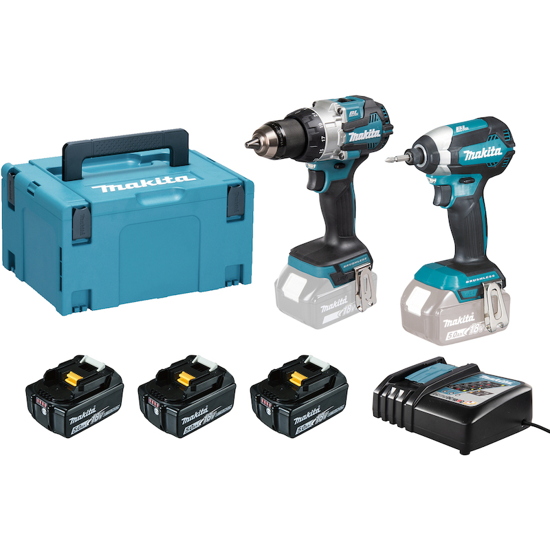 ACCUMACHINESET 18V/3X5AH    DLX2507T3J      MAKITA