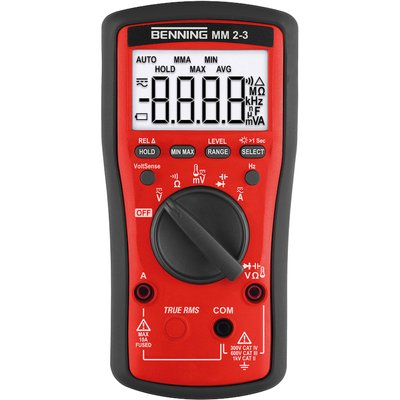 MULTIMETER DIGITAAL MM2-3   044693         BENNING