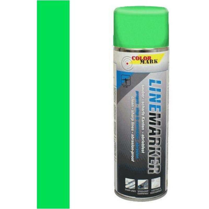 TRAC.DE LIGNE VERT 500ML    LINEMARKER   COLORMARK