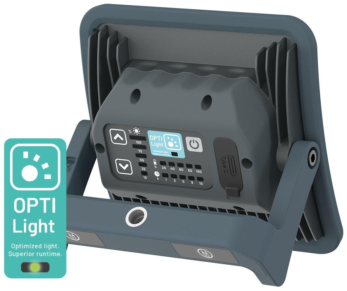 LAMPE DE TRAVAIL LED NOVA   03.6201 2000LM RECHAR.