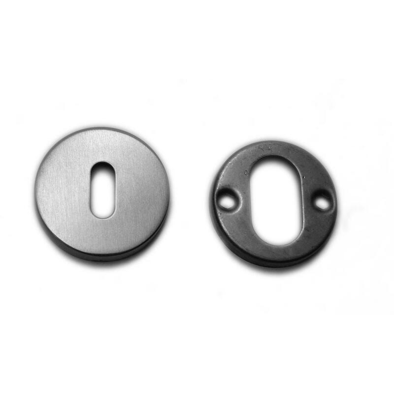 SLEUTELROZET BB ROND 4MM    BASIC - INOX    CRIDEA