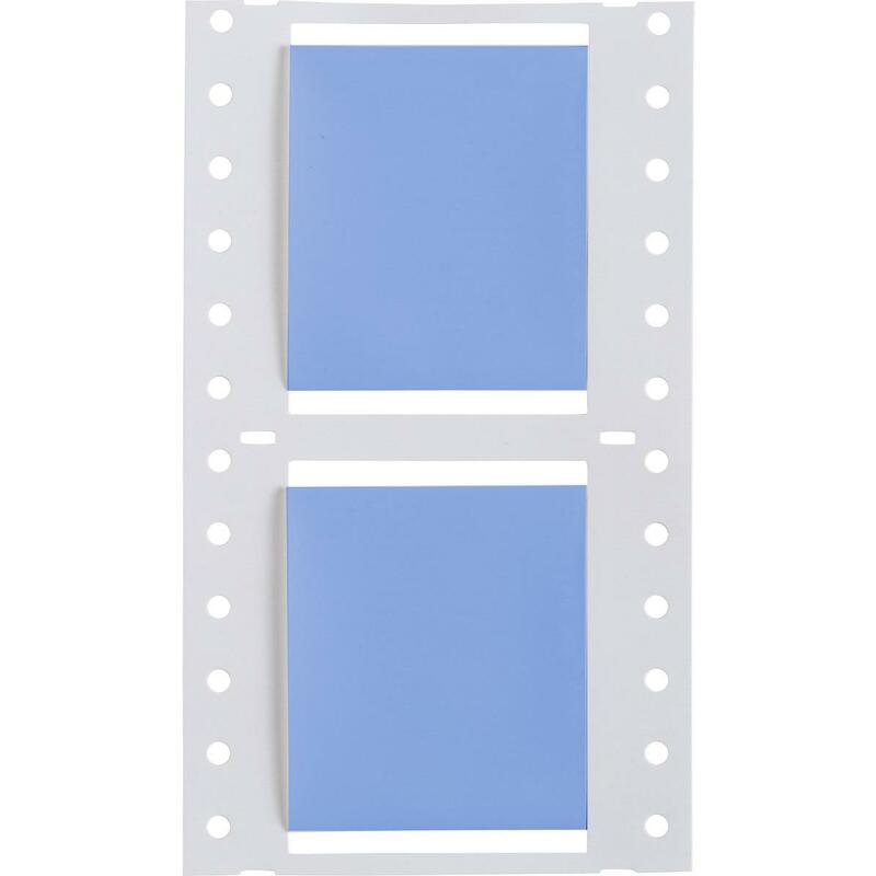 KRIMPKOUS - BRADY 142090 - BLAUW 50,8X 61,8 MM (100 EA)