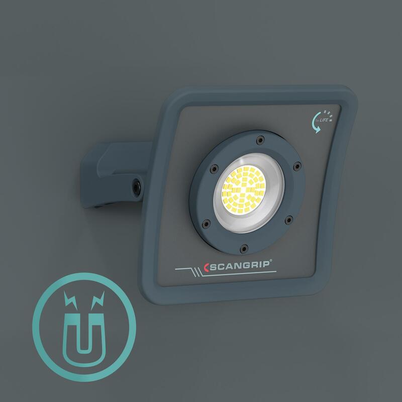 Scangrip - Rechargeable led work light - nova r - 2000 lm - 7.2 V - 3.2 Ah - 03.6201 - 03362412
