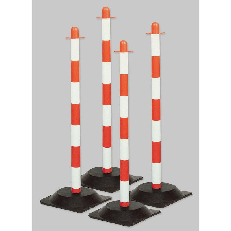 POTEAU SOCLE CAOUT.ROU/BLA  256723(4) 40X900 BRADY