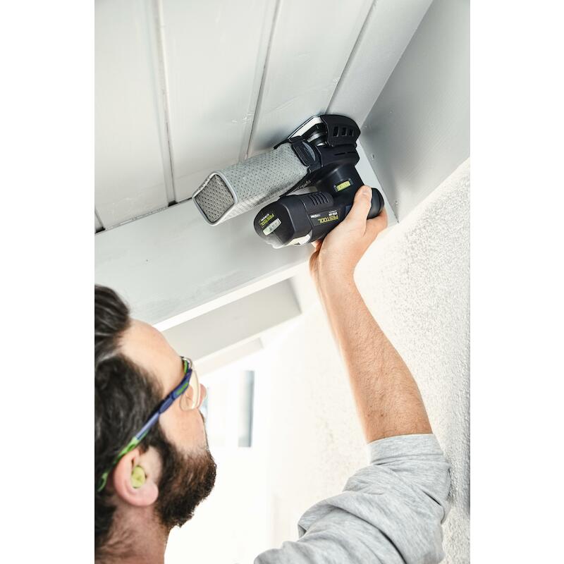 Festool - Cordless delta sander - dtsc 400 3.0 I-Plus - 18 V - 2x 3.0 Ah - 100 x 150 mm - Systainer SYS3 M 187 - 08149602