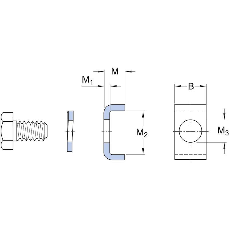 BORGPLAAT - SKF MS 3080-76