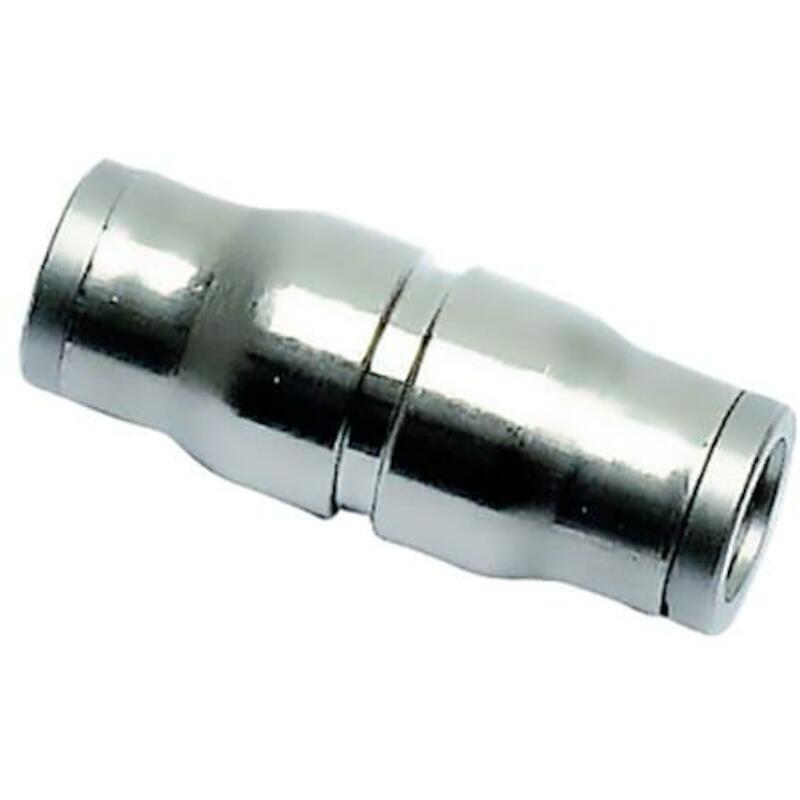 RECHTE KOPPELING 6 X 6MM    3606 06 00  MESS. LEGR
