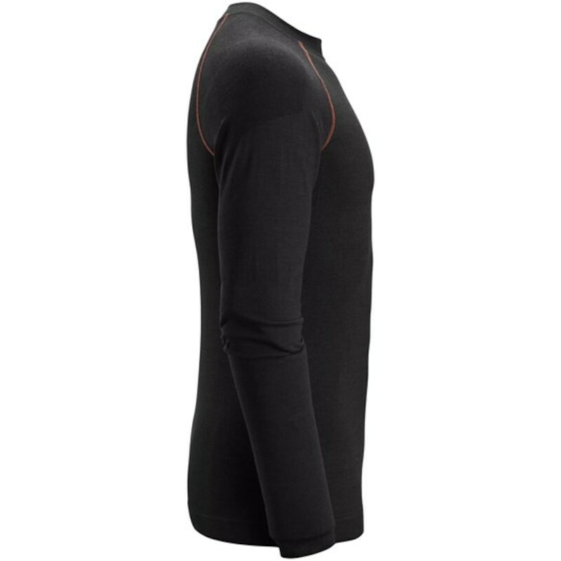 MAILLOT MANCHES L. THERM.   9483 NOIR    3XL SNICK