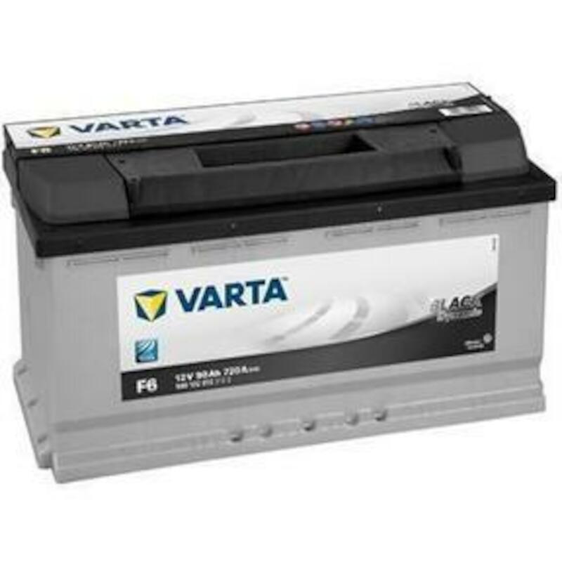 590.122.072 BATTERIJ VARTA F6      BLACK