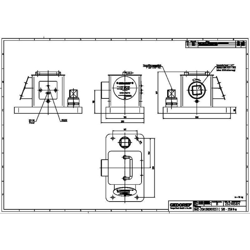 TESTAPPARAAT 500-3150NM     8612-3150       GEDORE