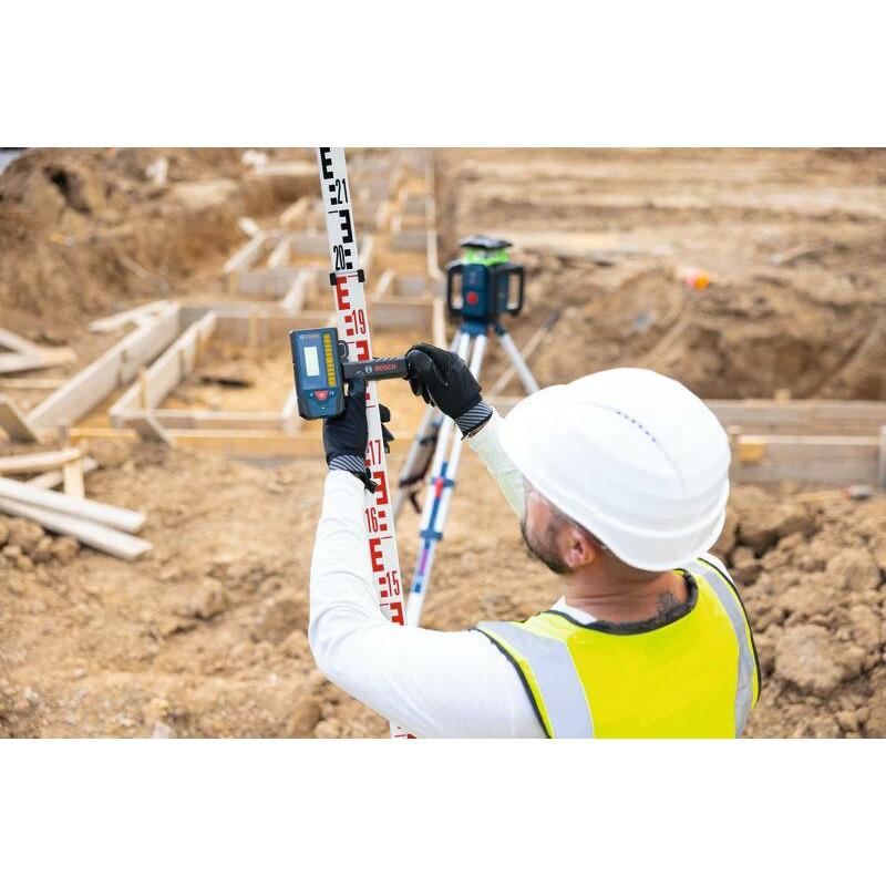 RÉCEPTEUR LASER + SUPPORT   LR3-2  2XAA      BOSCH