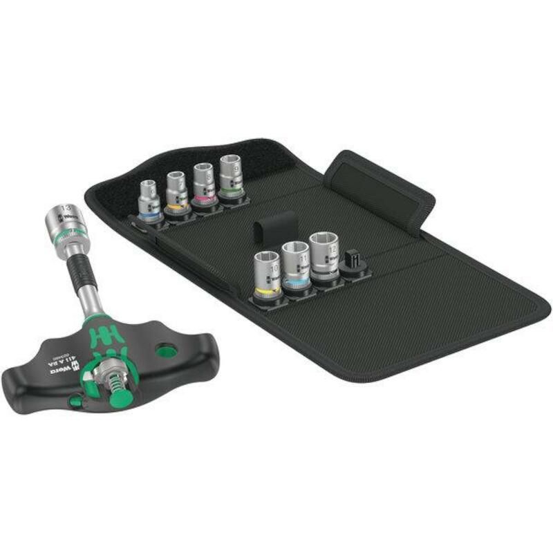 RATELSL."T HANDVAT"+DOPPEN  400 RA SET2 (9ST) WERA