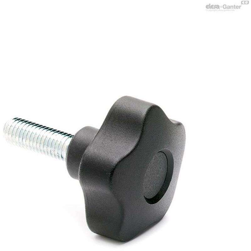 STERKNOP TECHNOPOL. ZWART   VCT.40 P-M10X20-C9 ELE