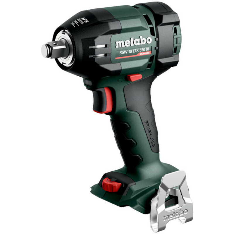 Metabo - Boulonneuse à chocs sans fil - ssw 18 ltx 550 bl - 18 V - 1/2" - 550 Nm - body en metaBOX 145 - 08136296
