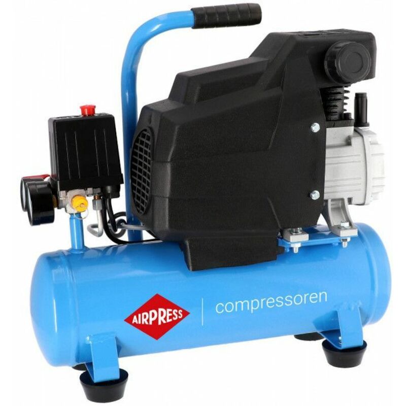 Airpress - Compressor - h 185-6 - 8 bar - 1,1 kW - 6 l - 82,3 l/min - 02648561