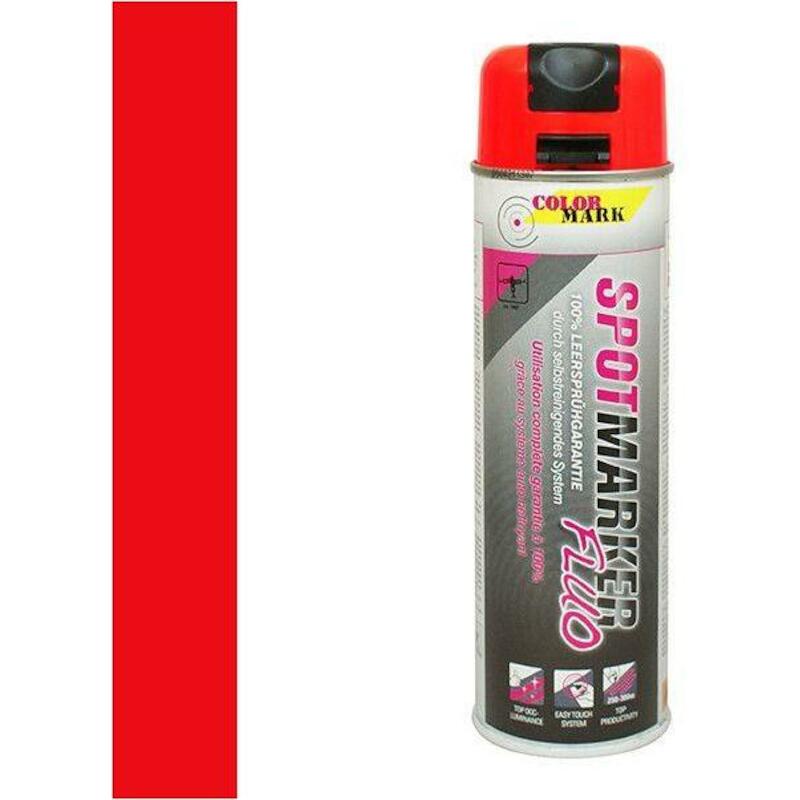 MARK.SPRAY FLUO-ROOD 500ML  SPOTMARKER   COLORMARK