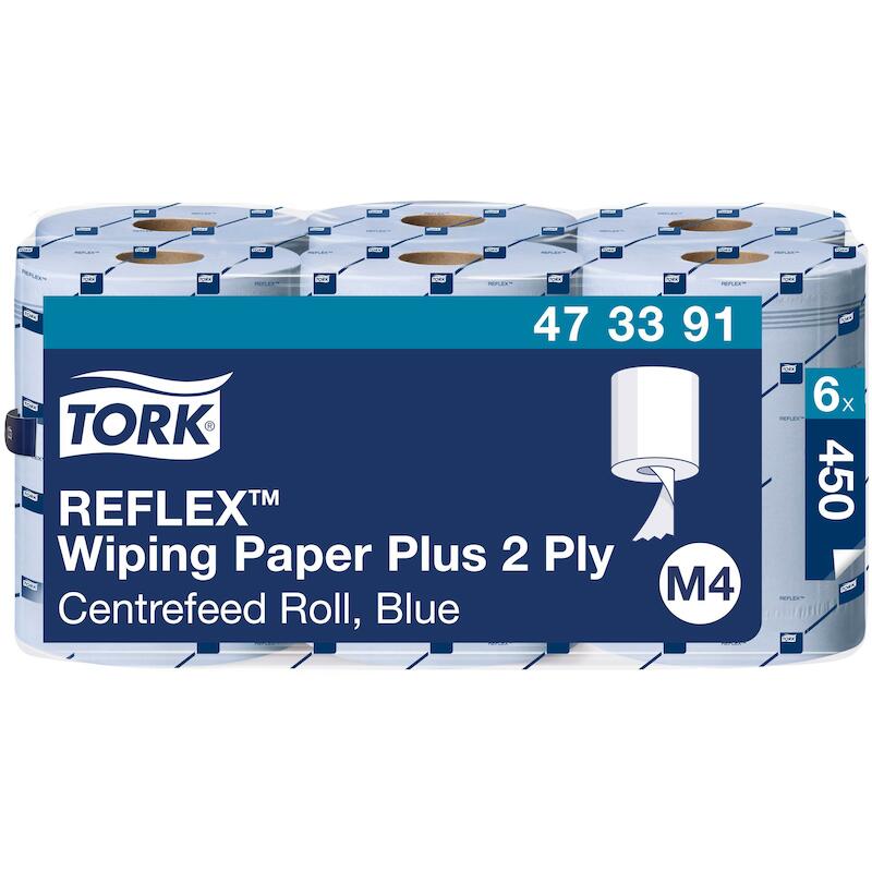 PAPIER REFLEX PLUS BLAUW    473391-450ST-2L.  TORK