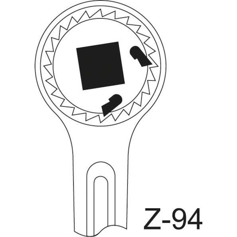 DOORSTEEK-RATEL 1/4"        2093 Z          GEDORE