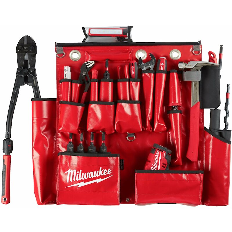 TABLIER AVEC POCHES         4932498653 ROUGE  MILW