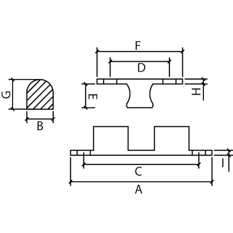SNAPSLOT MESS IDEAAL 43X8MM