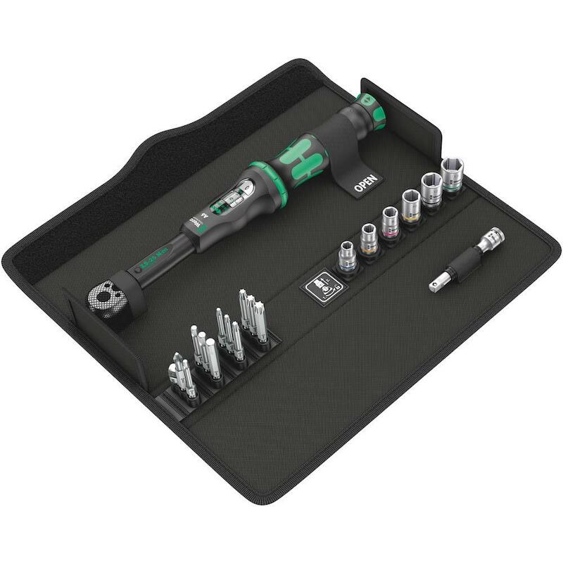 MOMENTSLEUTELSET 1/4"(21ST) CLICK-TORQUE A 6 SET 1