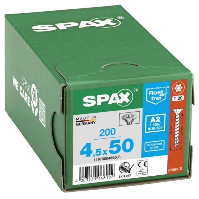 VIS À BOIS AGGLOMERÉ T20 VD T-STAR+  4,5X50 - INA2