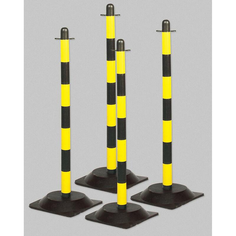 POTEAU SOCLE CAOUT.NOI/JAU  256724(4) 40X900 BRADY