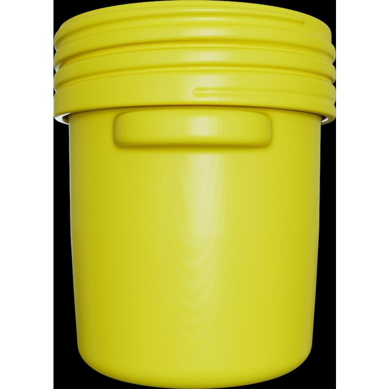 FÛT + COUVERCLE HDPE 75,7L  EDR16500YL JAUNE EAGLE