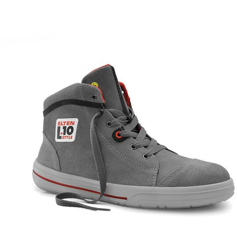 CHAUSS.ESD HAUT S3 GRIS     VINTAGE       43 ELTEN