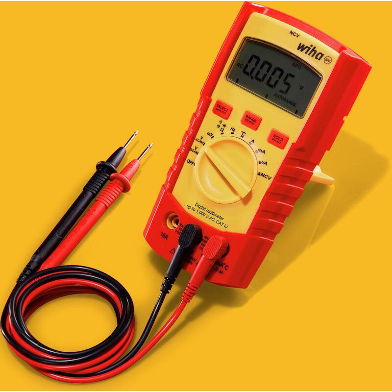 MULTIMETER DIG.1000V         SB25542 AC 2XAAA WIHA