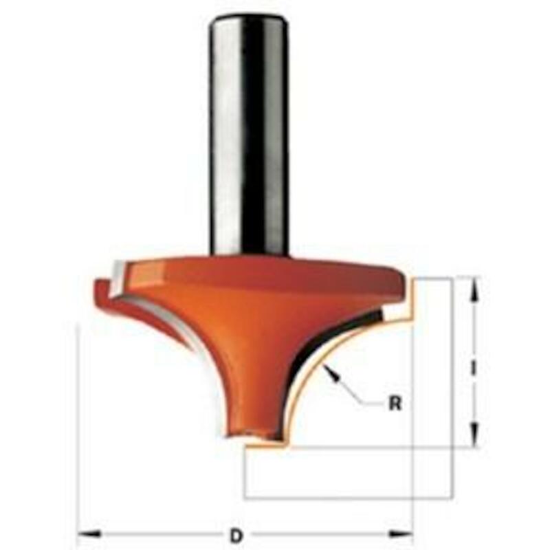 FRAISE QUART ROND 19X43,8   927.040.11 S8 R4   CMT