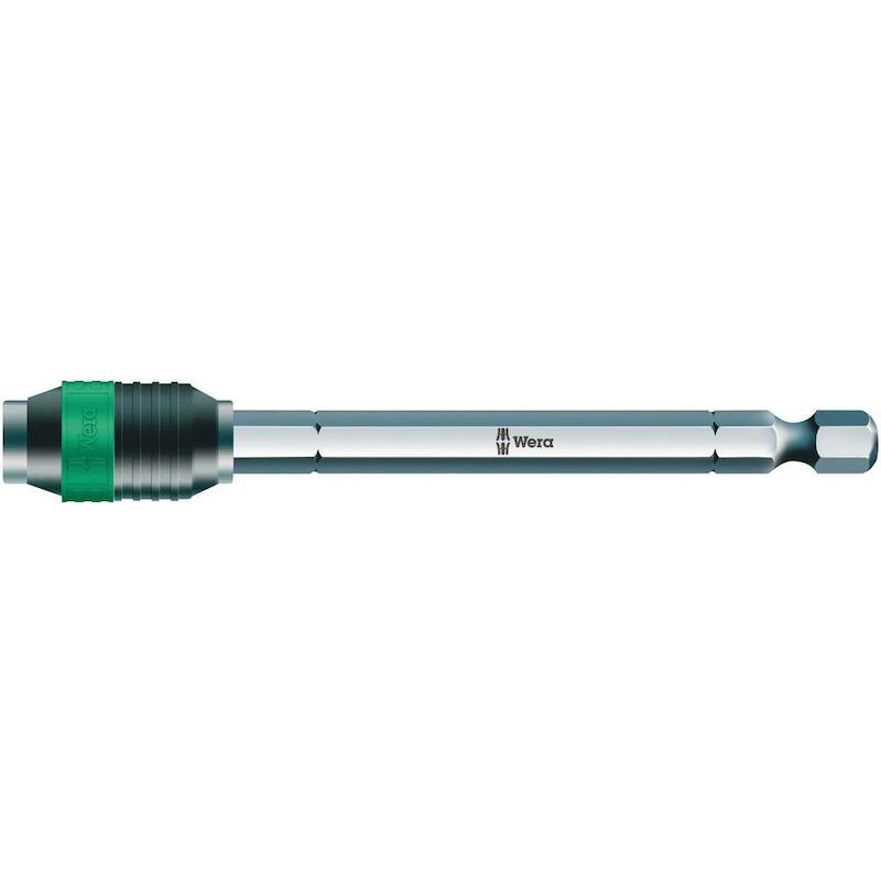 WERA 889/4 R RAPIDAPTOR UNIVERSELE BITHOUDER (1/4DUIM X 100 MM X 1/4 DUIM)