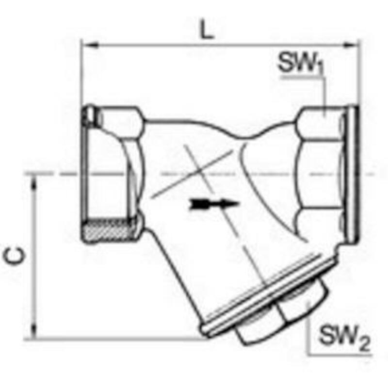 Y-FILTER - 105663 60-5/K RIEGLER