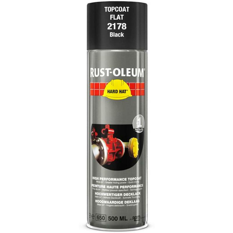DEKLAAG - RUST-OLEUM 2178 - 500 ML ZWART