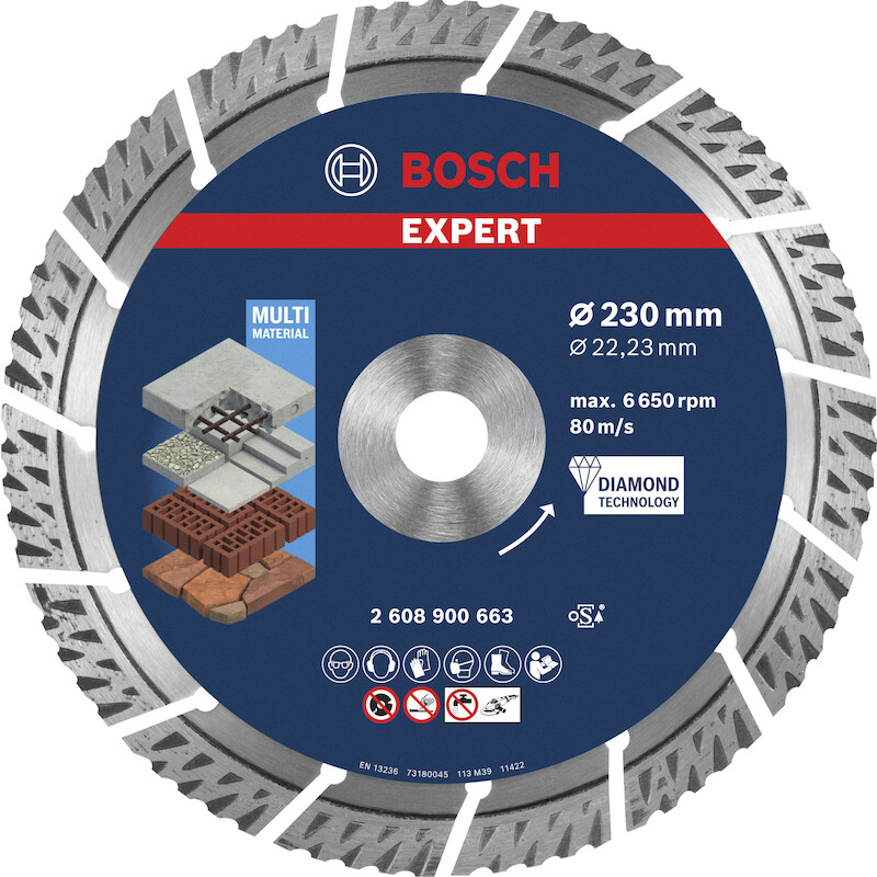 DIAMANTSCHIJF 230MM         2608900663       BOSCH
