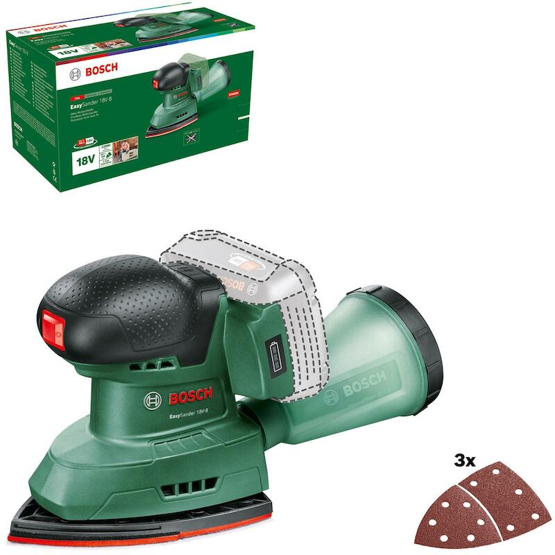 PONÇEUSE TRIANG.18V/BODY    EASYSANDER 18V-8 BOSCH