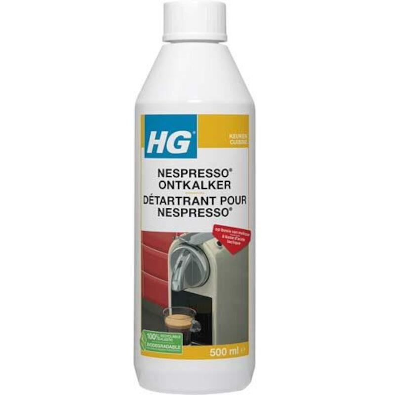 DÉTARTRANT POUR NESPRESSO   518050103     500ML HG