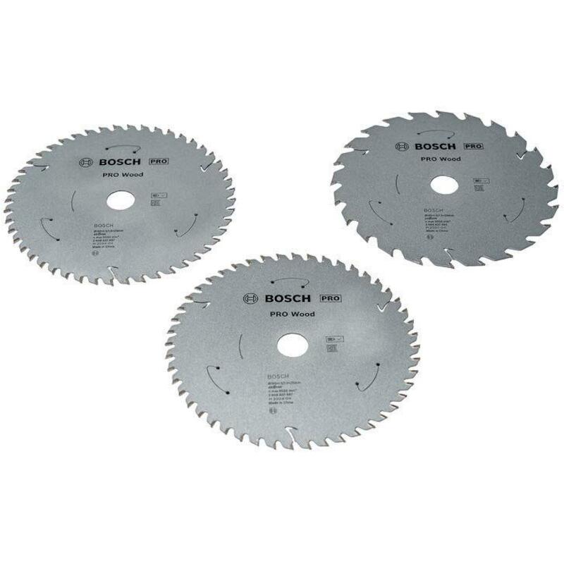 CIRKELZAAGBLADENSET 165MM   2608644730 (3ST) BOSCH