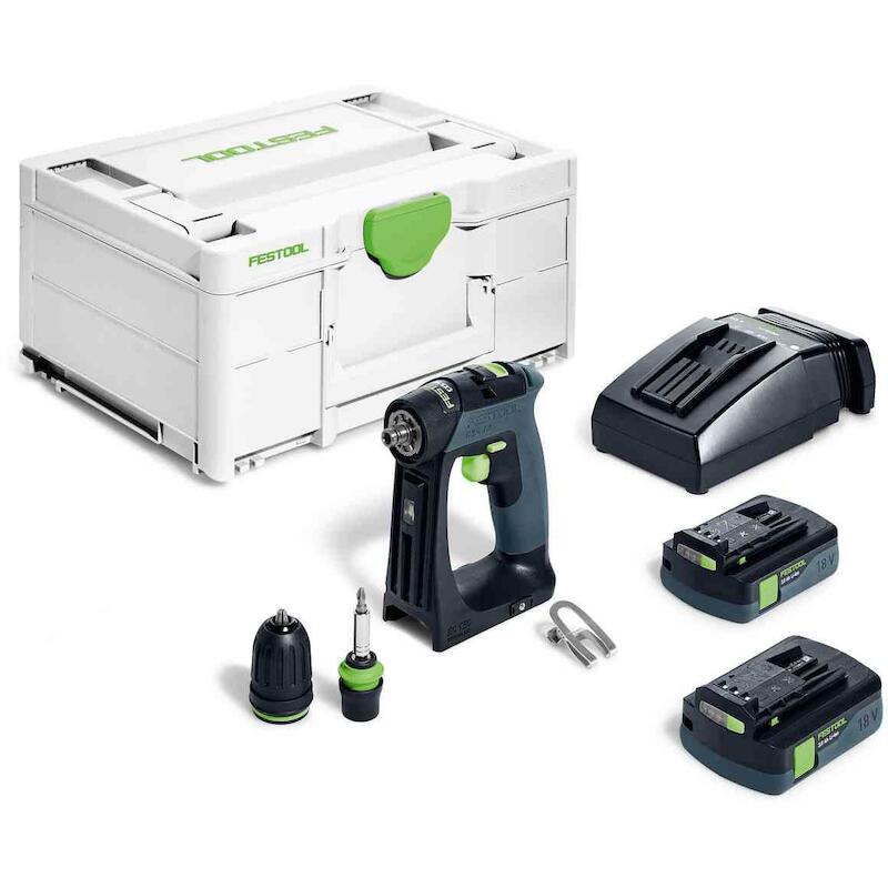 COMPACTE ACCU-SCHROEFBOORMACHINE CXS 18 C 3,0-PLUS - 576883 - FESTOOL