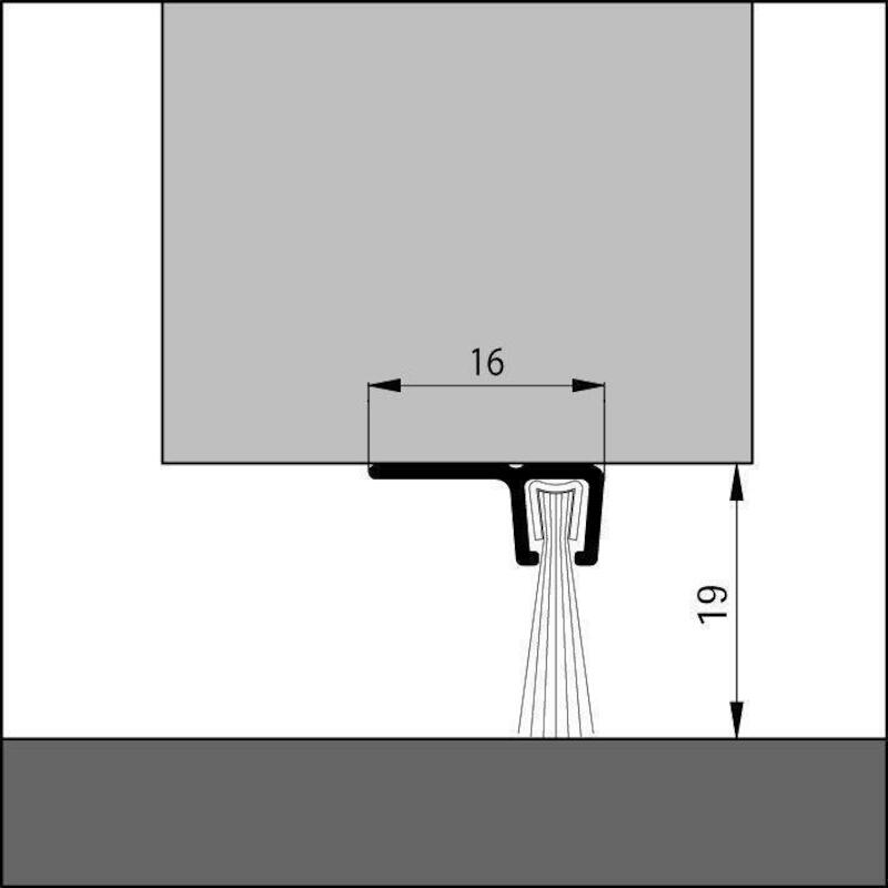 PROF.COUPE-FROID ALUM.300CM IBS 90 18        ELLEN