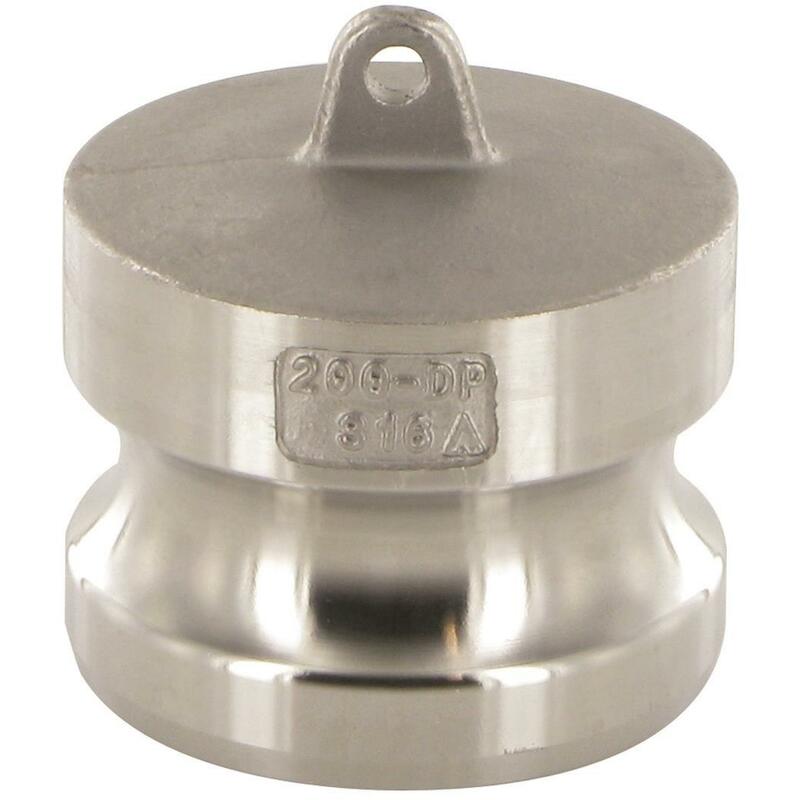 PLUG RVS DN125              DP - 5"        CAMLOCK