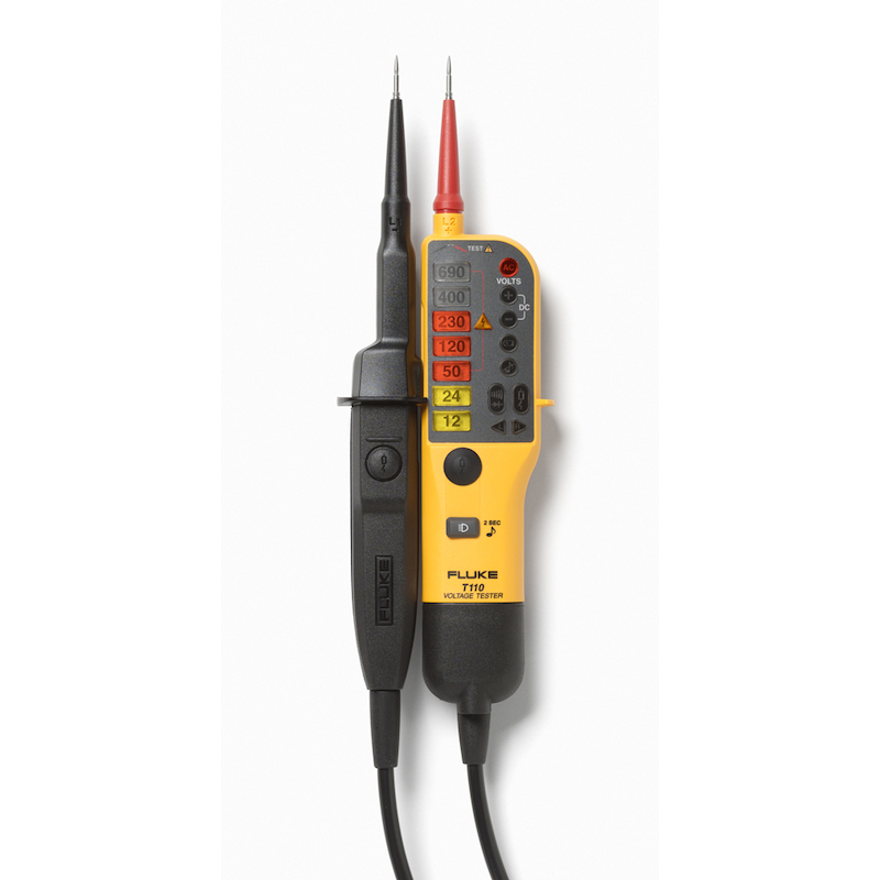 TESTEUR TENSION 12-690V     FLUKE-T110 2XAA  FLUKE
