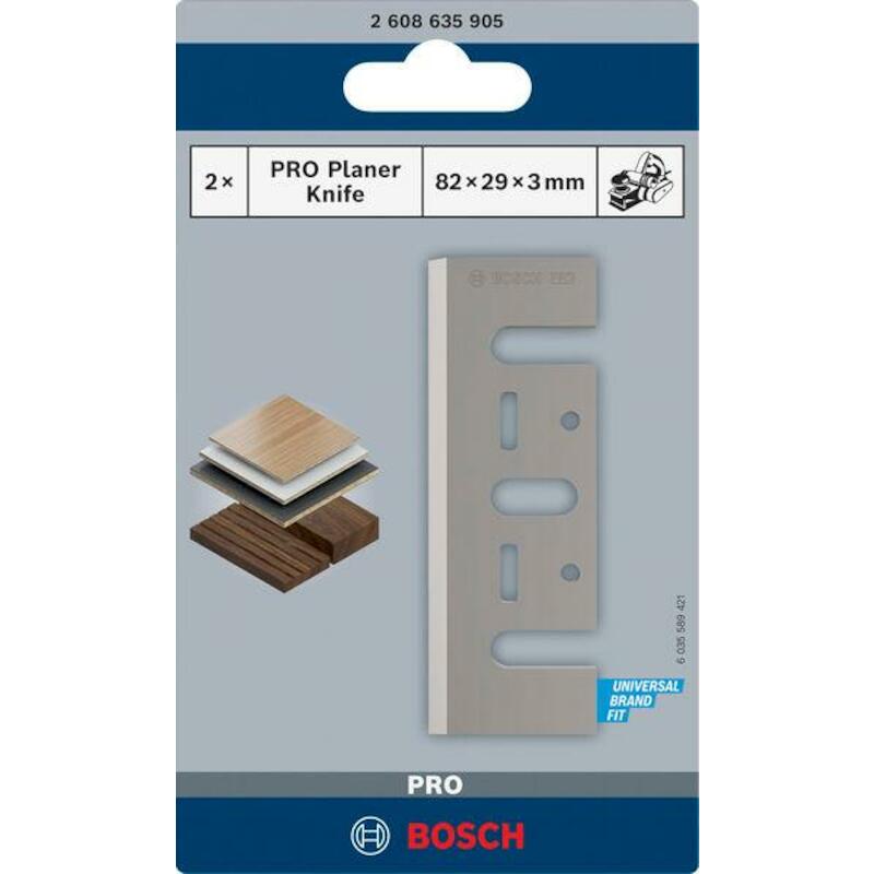 SCHAAFMES HM PRO 82X29X3MM  2608635905 (2ST) BOSCH