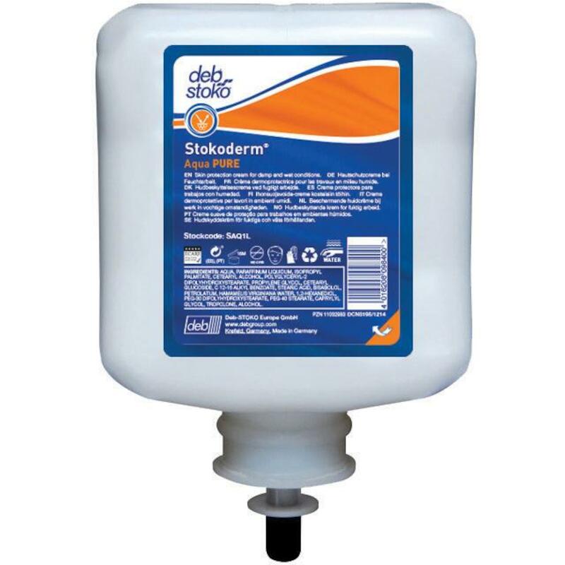CRÈME PROT.CUTAN.1L/CARTOU. STOKODERM AQUA DEB STO