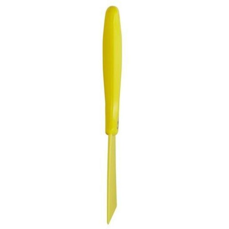 GRATT.À MAIN PP/NYLON JAUNE 4013/6  100MM    VIKAN