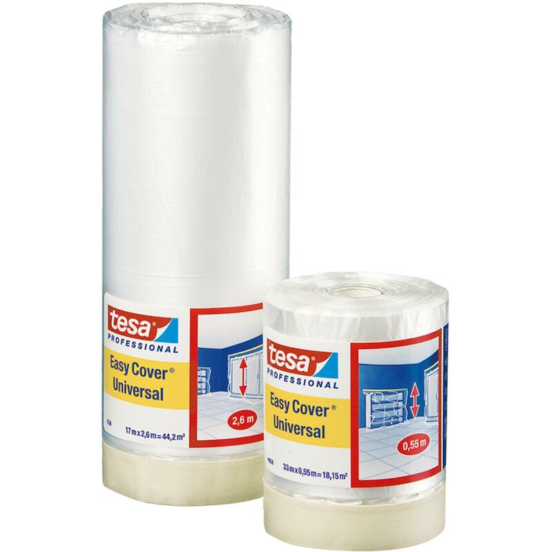 RUBAN ADH.EASY COVER TRANSP.4368  1100MM X 33M TES