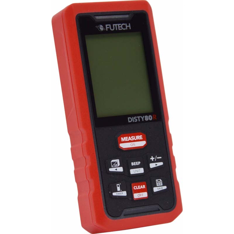 TÉLÉMÉTRE 80M ROUGE         DISTY 80 2XAA   FUTECH